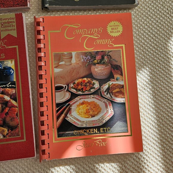 Jean Pare - Company's Coming - Set of 6 Vintage Cookbooks - Plastic Combs - Picture 6 of 14